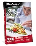 WONDERBOX - Caja Regalo - Cena Gourmet para Dos - Vivir Juntos una pasión común, Adecuado como experiencias para Regalar 2 Personas, Ideas...