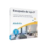 ALADINIA Escapada de Lujo 5*. Paquete de Viajes para Regalar. Caja experiencias de escapadas de 1 Noche en hoteles de 5* o Boutique. Validez 5...