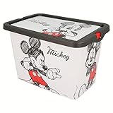 Stor Caja de almacenaje con Cierre de Click de 7 litros de Mickey Mouse