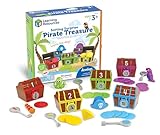 Learning Resources Tesoro pirata sorpresa para clasificar , juego para clasificar y relacionar, niños de 3+ años