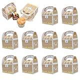 Wonvify Cajas de Cofre de Regalo de Tesoro Pirata para Niños, 10 Pieza Caja de Caramelos para Cumpleaños Piratas Treasure, Bolsas de Golosinas,...