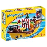 PLAYMOBIL 9118 1,2,3 Barco Pirata, A partir de 18 meses