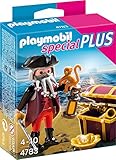 PLAYMOBIL Especiales Plus - Pirata con Cofre del Tesoro, playset (4783)