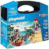 PLAYMOBIL Pirates, Maletín Grande Pirata y Soldado 9102, a partir de 4 años