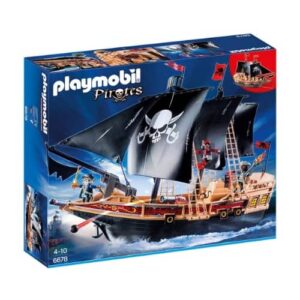 Playmobil para niños 4-10 años Buque corsario