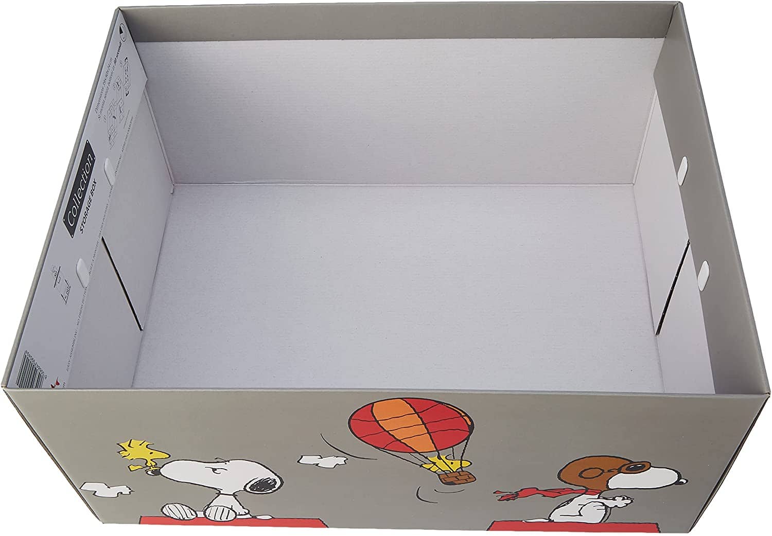 caja carton grande para juguetes  Snoopy