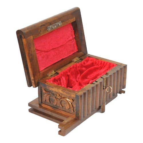 caja madera secreta para regalo mujer