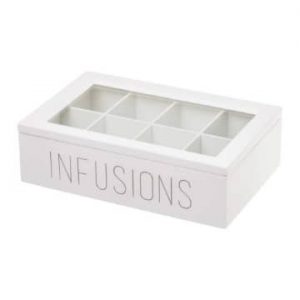 caja infusiones blanca