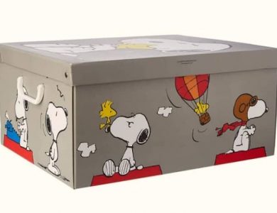 caja almacenaje juguetes Snoopy