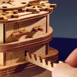 escape box cluebox puzzles madera 3d cofre davy jons