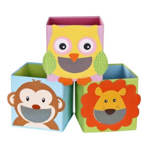 caja cubo para juguetes de niños